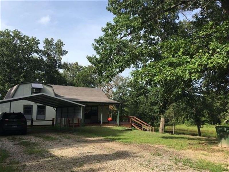 Home With Land And Pond, Farm For Sale In Texas, #131652 : Farmflip