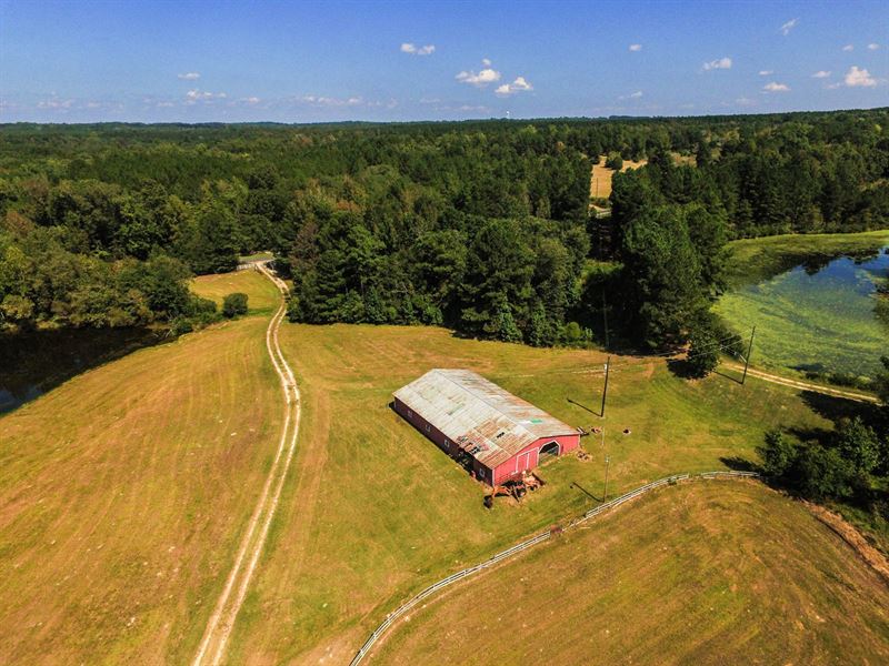 68 Acre Farm with House and Ponds, Farm for Sale in South Carolina