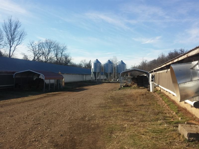 6 House Tyson Contract Poultry Farm, Farm for Sale in Arkansas, 148371