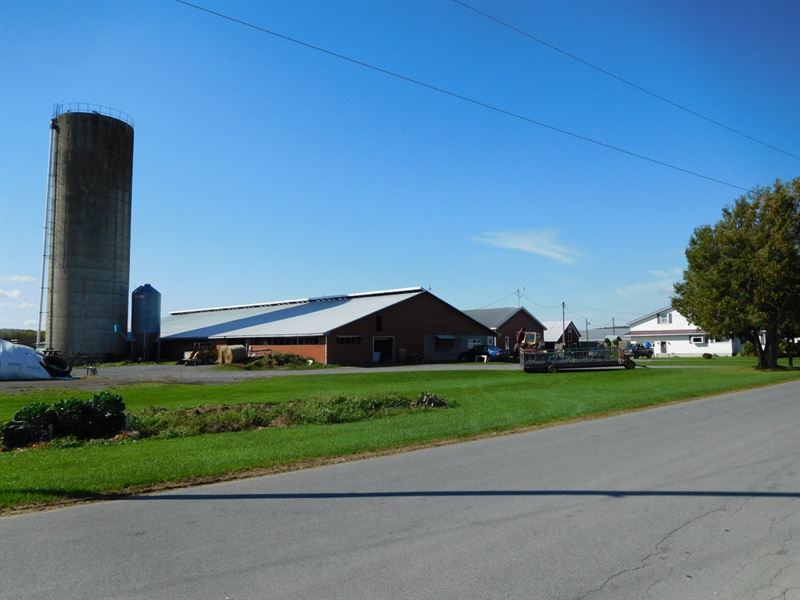 Large Dairy Farm, Farm for Sale in New York, 166249 FARMFLIP