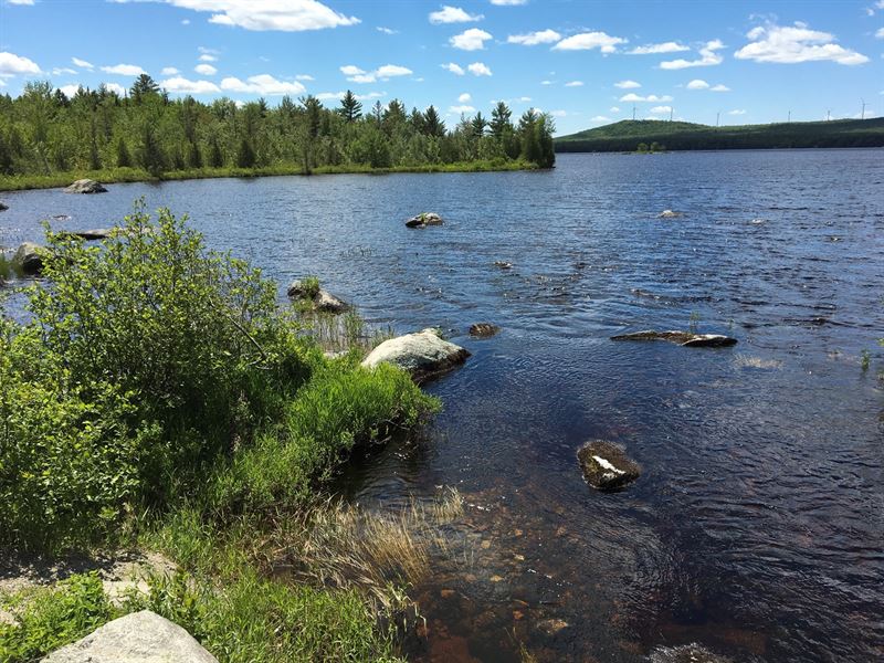 Maine Waterfront Land Burlington : Farm for Sale in Burlington ...