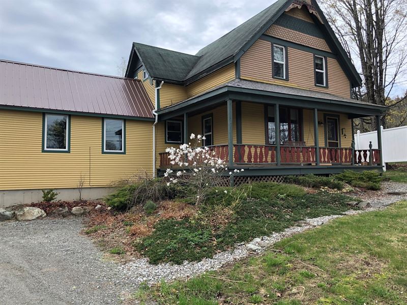 Historic Riverfront Home, Whiting : Whiting : Washington County : Maine