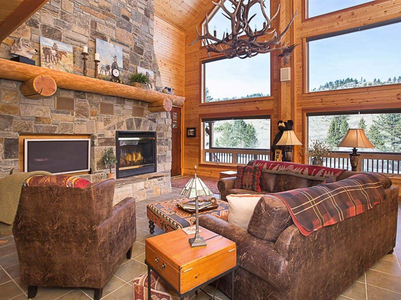 Whispering Creek Ranch : Big Timber : Sweet Grass County : Montana