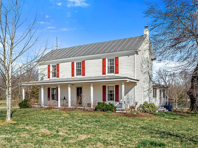 Farm Country Farmhouse Warrenton VA : Warrenton : Fauquier County : Virginia