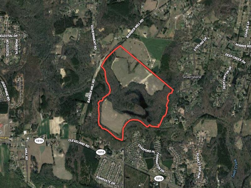 Updated, 152.77 Acres of Farmland : Clayton : Johnston County : North Carolina