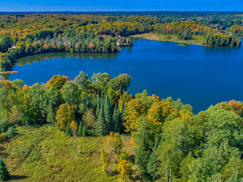 Private Acreage On Beautiful Lake Farm for Sale in Presque Isle