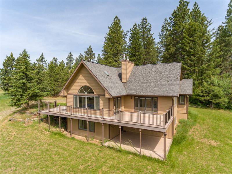 North Idaho Country Home Acreage, Farm for Sale in Idaho, 211120