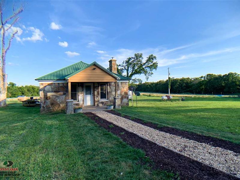 121 Acres with Stone Cabin, Hayabl, Farm for Sale in Missouri, #211209 ...