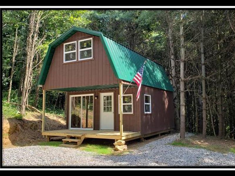 Big Pine Cabin : Farm for Sale in Blue Rock, Muskingum ...