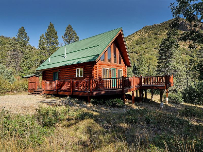 840 Sf Cabin Creek Frontage : Howard : Fremont County : Colorado