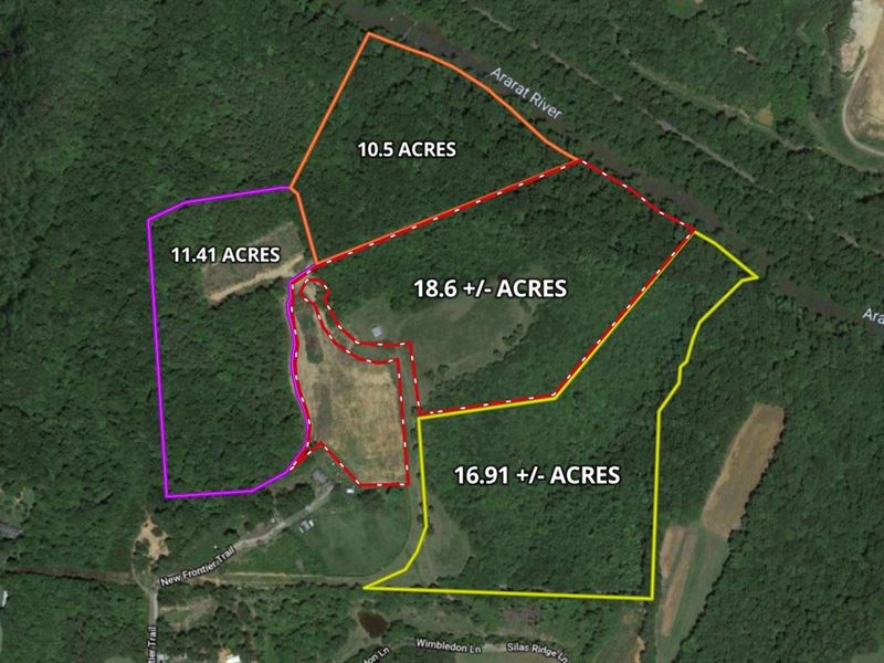 Ararat NC Land for Sale : Ararat : Surry County : North Carolina