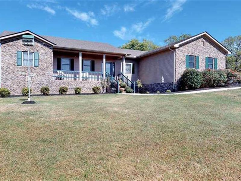 Custom Home on 34 Acres Farm for Sale in Henry, Henry County