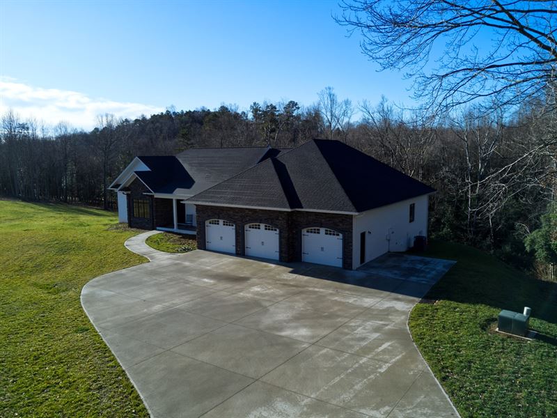 Country Custom Built Home Dobson Farm for Sale in Dobson, Surry