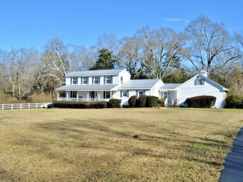 Country Home with Acreage for Sale, Farm for Sale in Mississippi