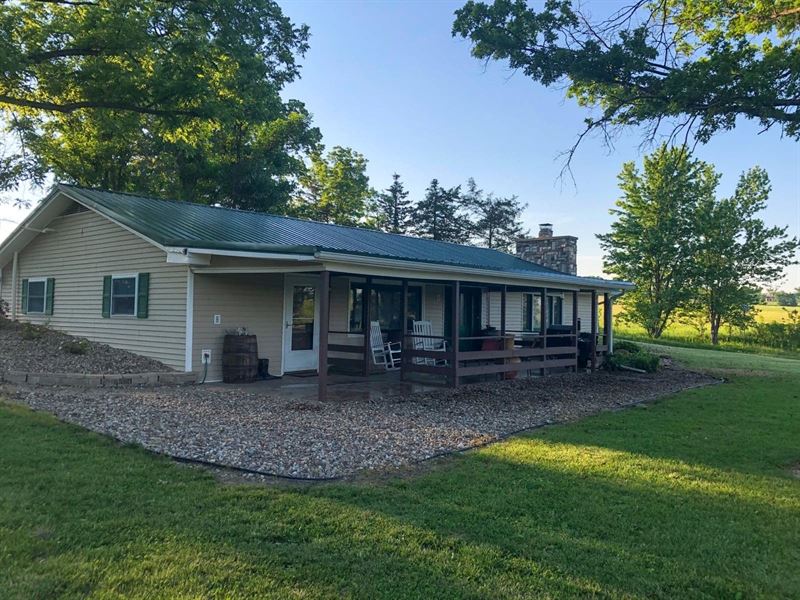 Country Home and 40 Acres for Sale, Farm for Sale in Missouri, #243508 ...