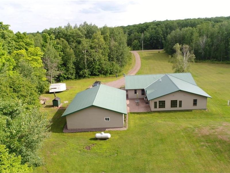 Country Home Acreage Sturgeon Lake, Farm for Sale in Minnesota, 246971