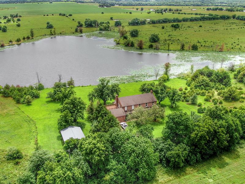 Secluded Country Home 78 Acres, Farm for Sale in Kansas, 248350 FARMFLIP