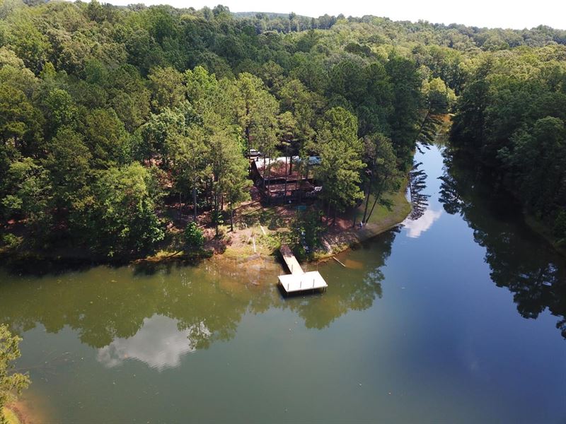 86 Acres with Cabin and Pond : Plantersville : Dallas County : Alabama