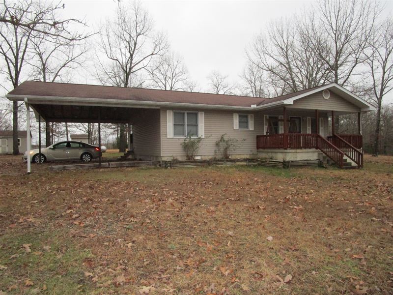 Country Home and Acreage for Sale Farm for Sale in Mountain View, Howell County, Missouri