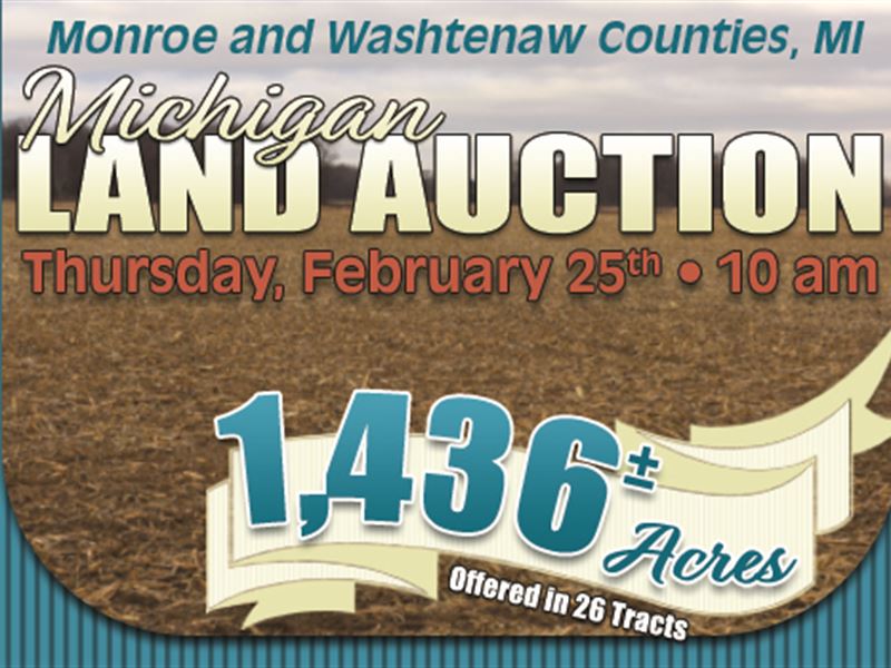 Michigan Land Auction, Farm Auction in Michigan, 266440 FARMFLIP