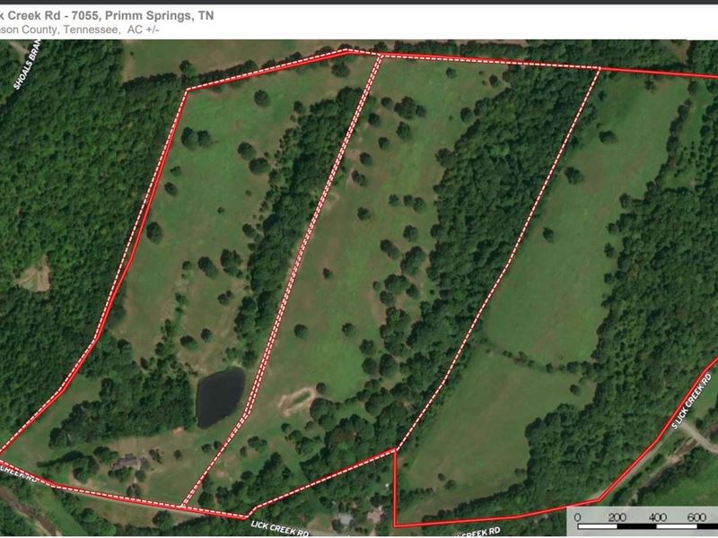 Land for Sale in Williamson County, Farm for Sale in Tennessee, 271875