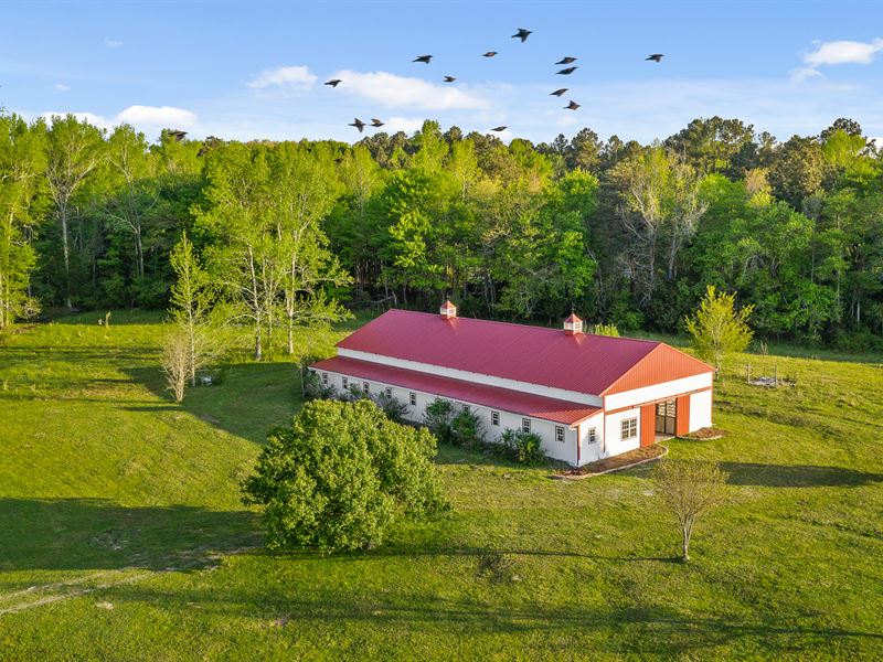 Farm with Ponds, Barns, Home, Apt : Lafayette : Walker County : Georgia