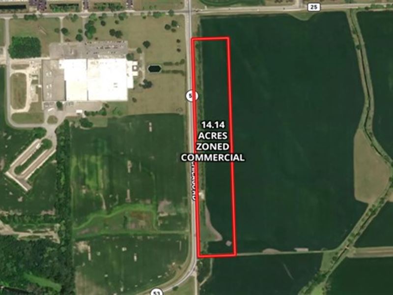 14 Acres, Route 53 in Wilmington : Wilmington : Will County : Illinois