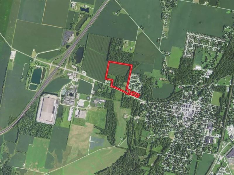 40 Acres Pendleton, In, Zoned Comme : Pendleton : Madison County : Indiana