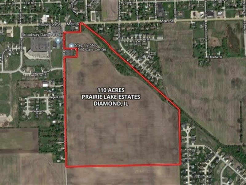 110 Acre Diamond Residential Dev : Diamond : Grundy County : Illinois