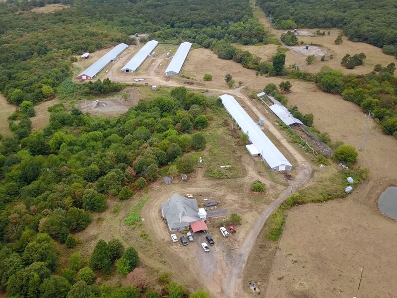 3 House Poultry Farm for Sale, Farm for Sale in Arkansas, 328404 FARMFLIP