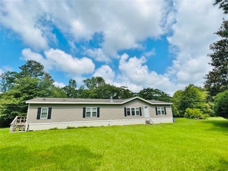 Custom Doublewide On 20 Acres : Magnolia : Pike County : Mississippi