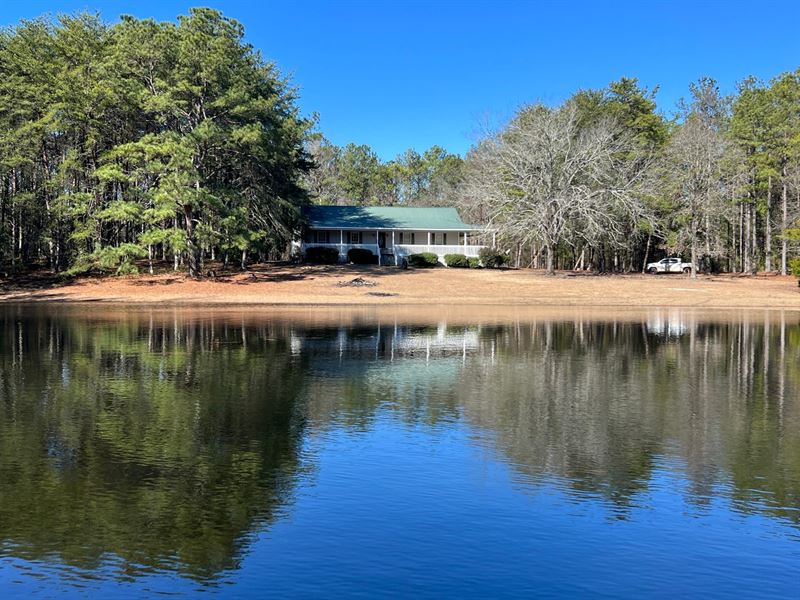 32 Ac, Home and Pond Lee Co : Opelika : Lee County : Alabama