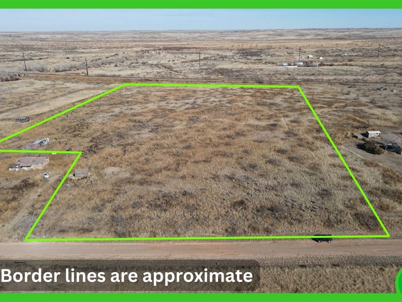 13.3 Acre Parcel, Unrestricted Land : Amarillo : Potter County : Texas