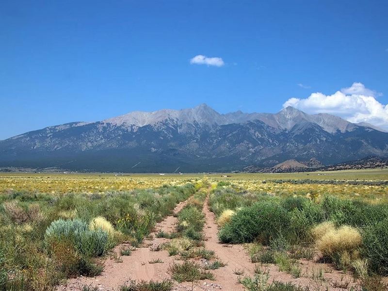 Enjoy Mt. Blanca From Your Doorstep : Blanca : Costilla County : Colorado