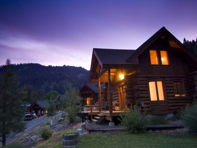 River Dance Lodge : Kamiah : Idaho County : Idaho