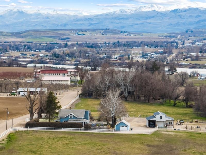 12 Acres with A Home in Caldwell : Caldwell : Canyon County : Idaho