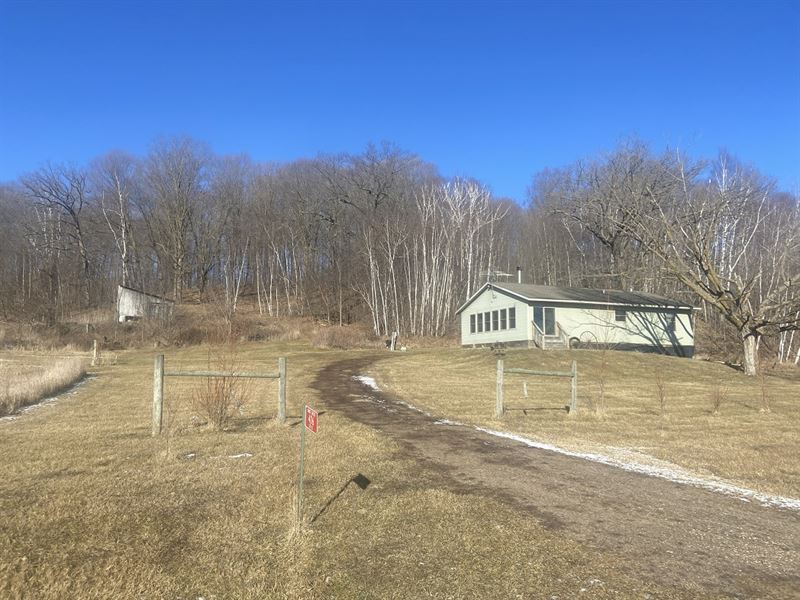 80 Acres, Cabin Barron County, WI : Clayton : Barron County : Wisconsin