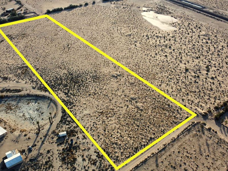 10.00 Ac in San Bernardino County : Newberry Springs : San Bernardino County : California