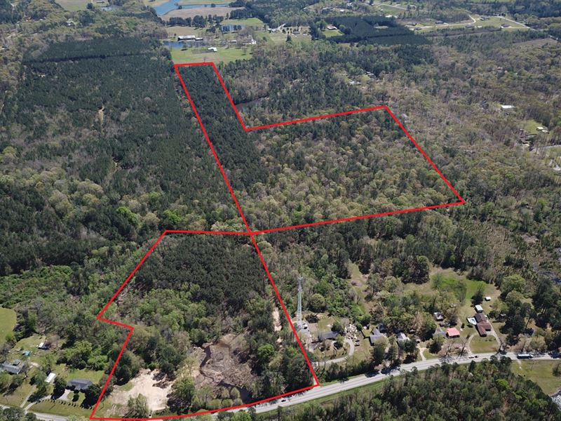 65.5 Acre Tract with Highway 79 : Watson Chapel : Jefferson County : Arkansas