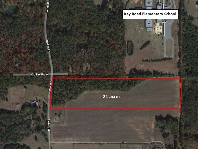 21 Acres Barker Road Peach County : Byron : Peach County : Georgia