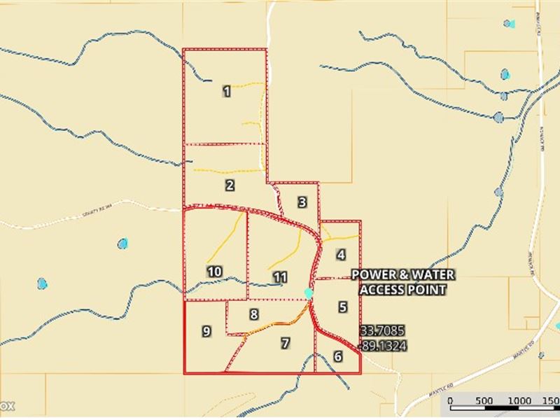 11 Parcels in Webster County in Man : Mantee : Webster County : Mississippi