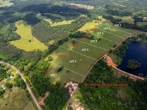 Oak Ridge Estates Lots 6 & 7 : Harleton : Harrison County : Texas