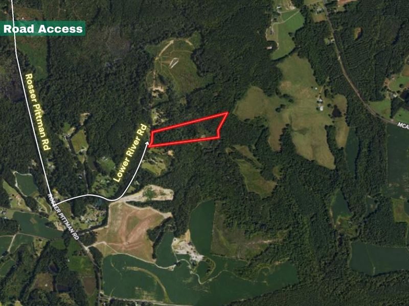 14.56 Acres in Harnett County, NC : Broadway : Harnett County : North Carolina