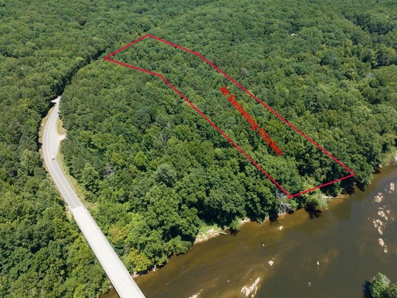 Resi 5 Acre Riverfront Property : Pittsboro : Chatham County : North Carolina