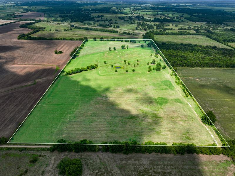 80 Acre Greenfield Bermuda Pasture : Fort Towson : Choctaw County : Oklahoma