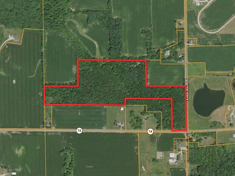 36.65 Acres Claypool, in / Kosc : Claypool : Kosciusko County : Indiana