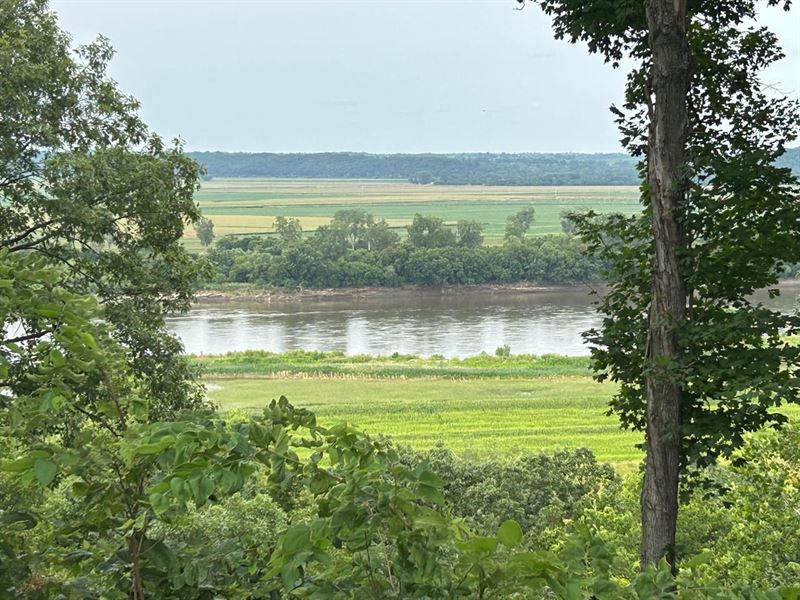 Breathtaking 5-15 Acre Missouri Riv : Wathena : Doniphan County : Kansas