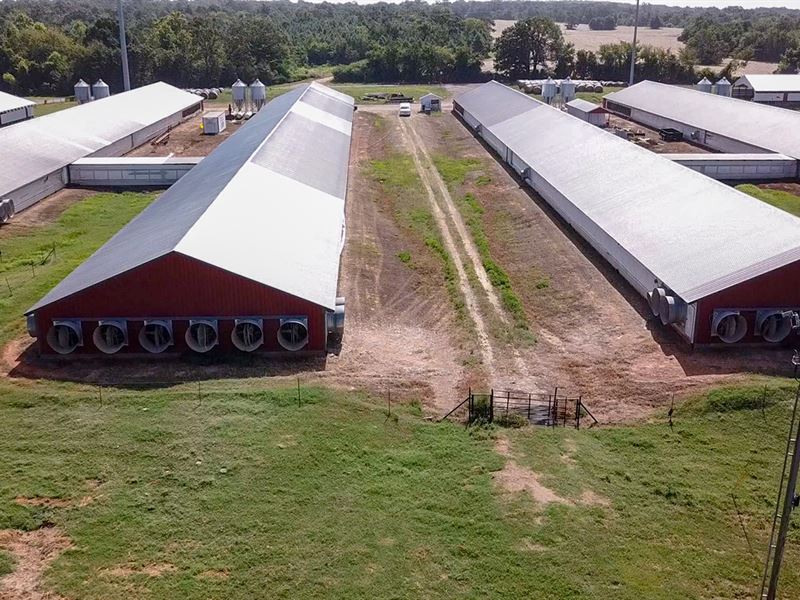 Poultry Farms for Sale, Butterball : Subiaco : Logan County : Arkansas