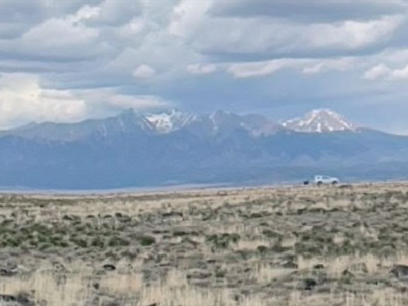 5 Acres of Mountain Vistas Await : Blanca : Costilla County : Colorado