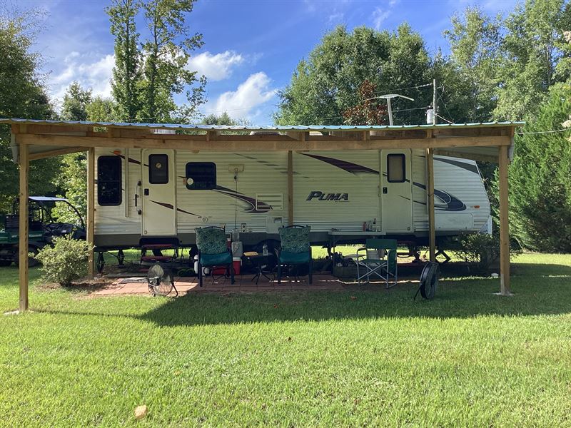 Ballard Rd RV with Pond : Luverne : Crenshaw County : Alabama